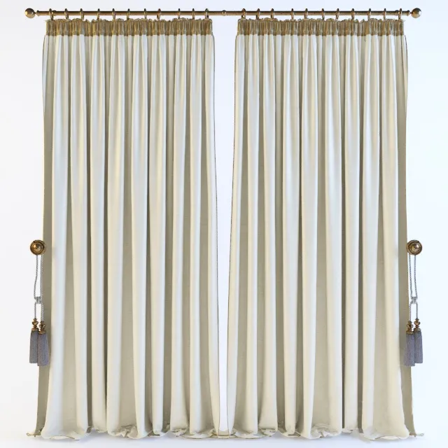 decoration - Curtain 153 3D Model