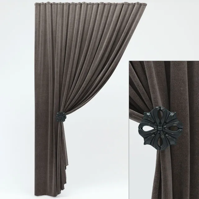 decoration - Curtain 156 3D Model