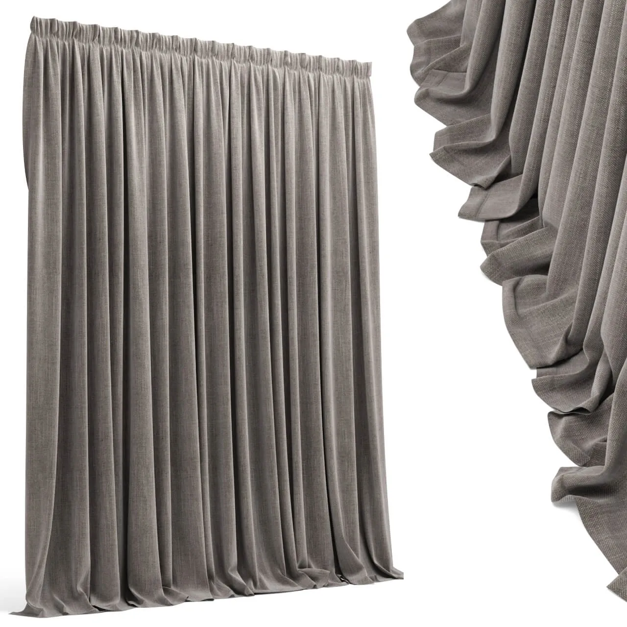 decoration - Curtain 16 3D Model
