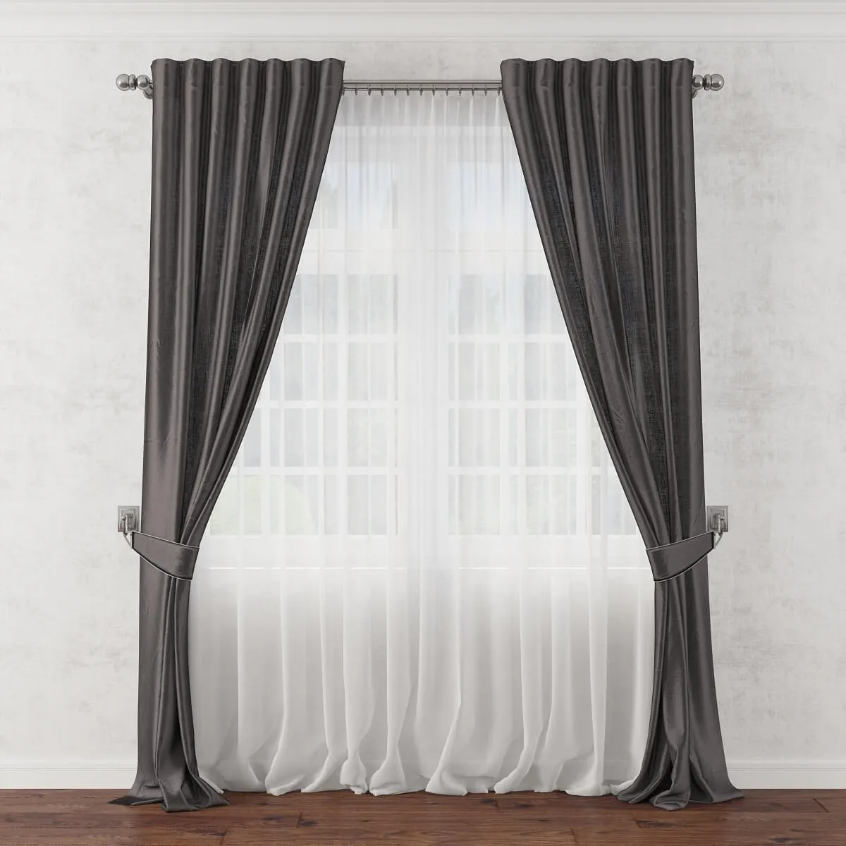 decoration - Curtain 172 3D Model