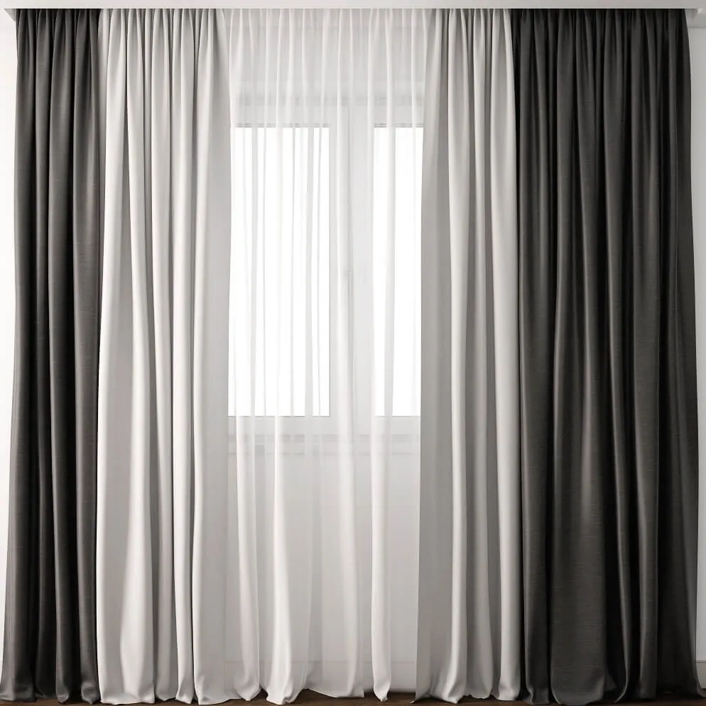 decoration - Curtain 174 3D Model