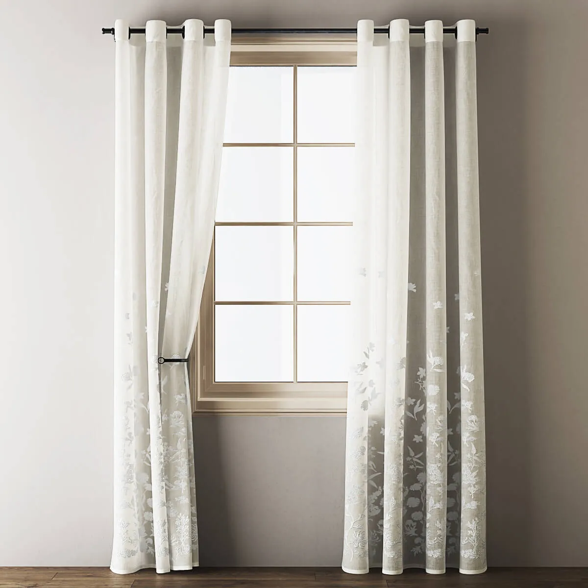 decoration - Curtain 187 3D Model