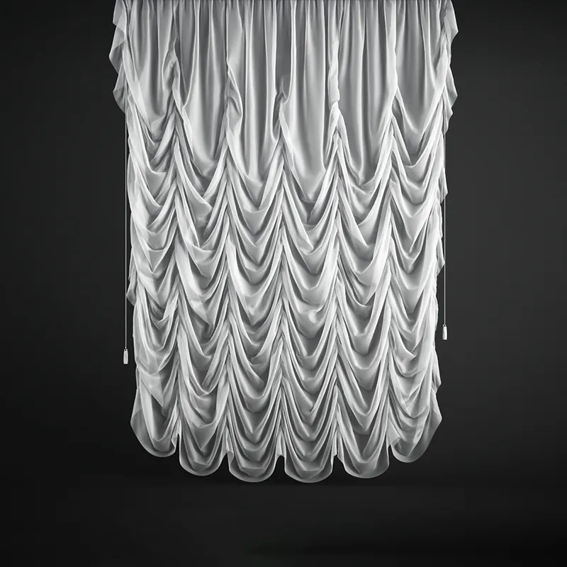 decoration - Curtain 205 3D Model