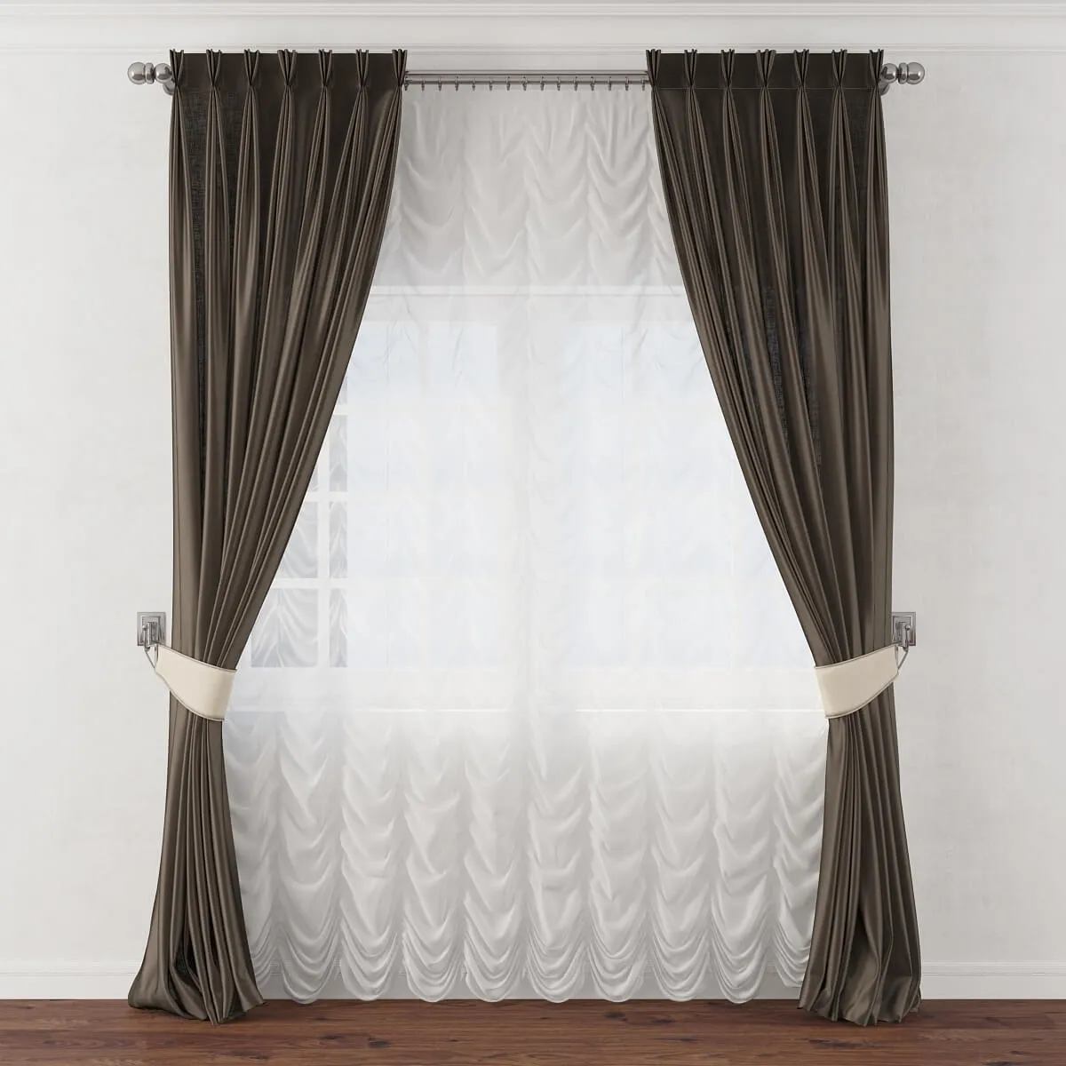 decoration - Curtain 262 3D Model