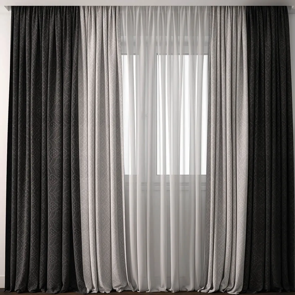 decoration - Curtain 281 3D Model