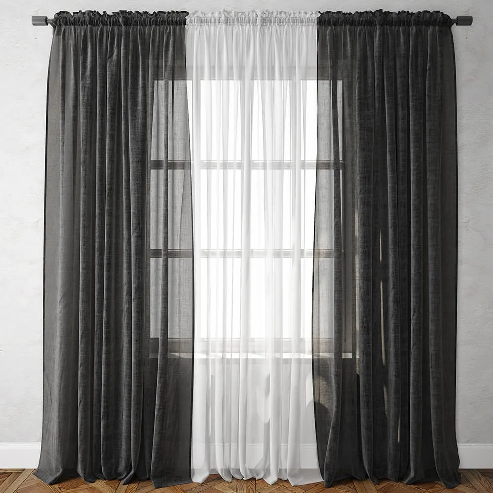 decoration - Curtain 32 3D Model