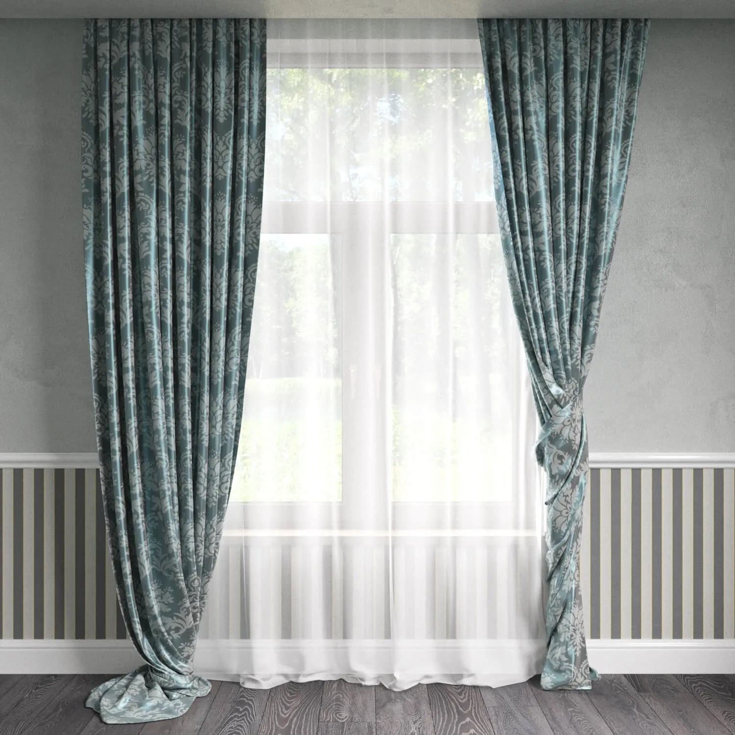 decoration - Curtain 368 3D Model