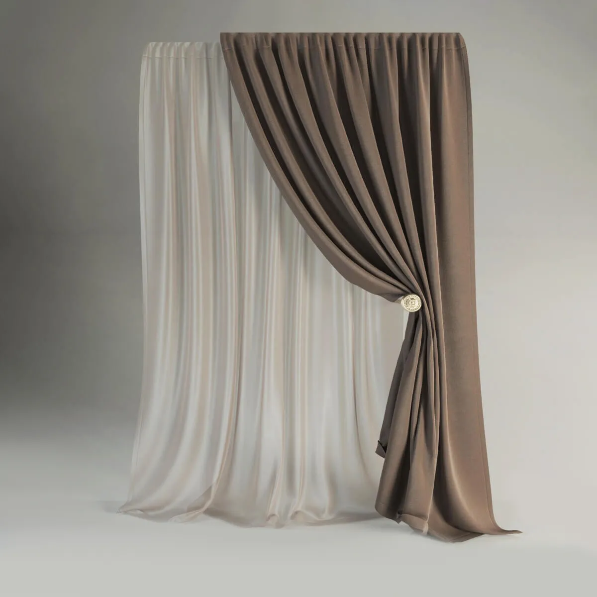 decoration - Curtain 399 3D Model