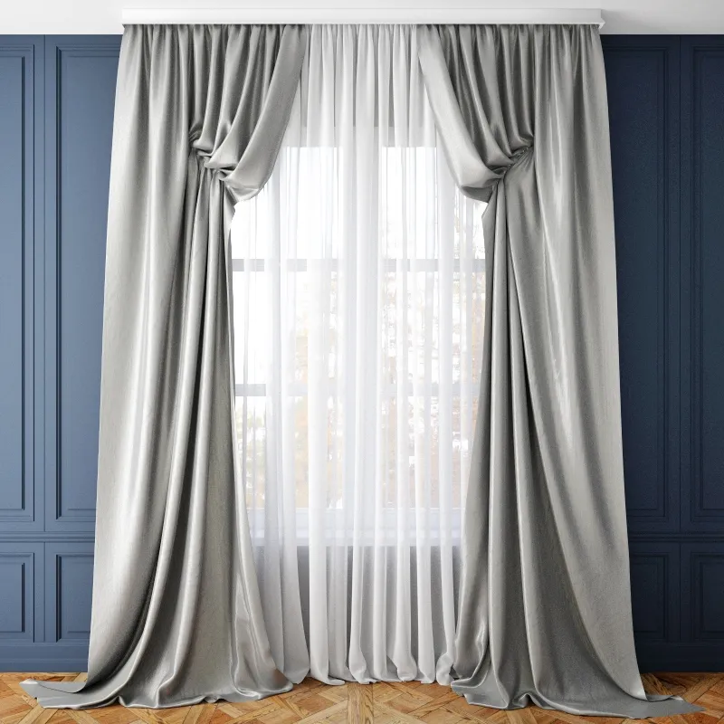 decoration - Curtain 44 3D Model