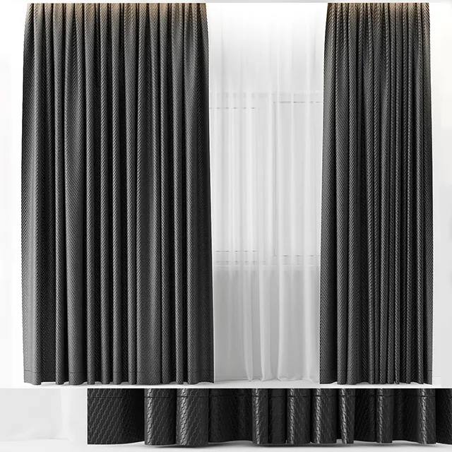decoration - Curtain 486 3D Model