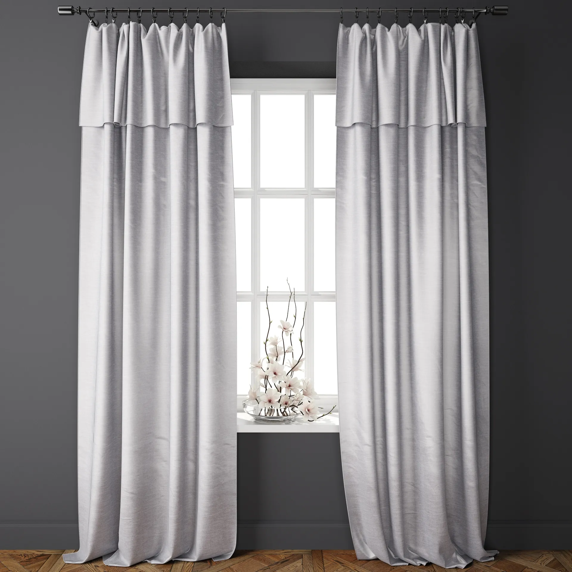decoration - Curtain 514 3D Model