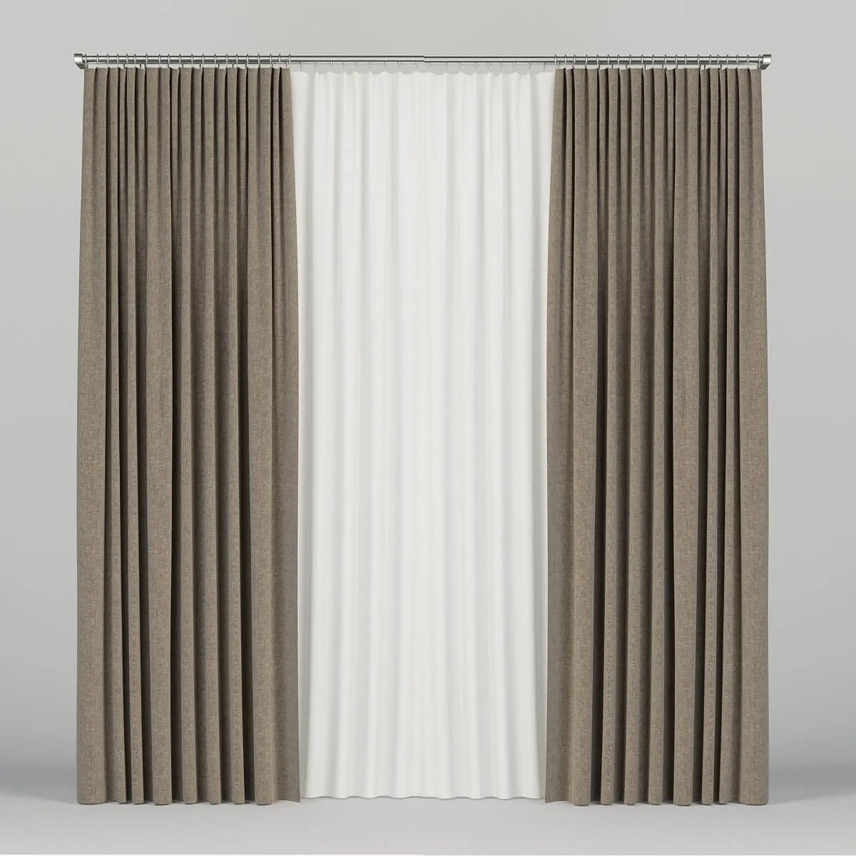 decoration - Curtain 540 3D Model