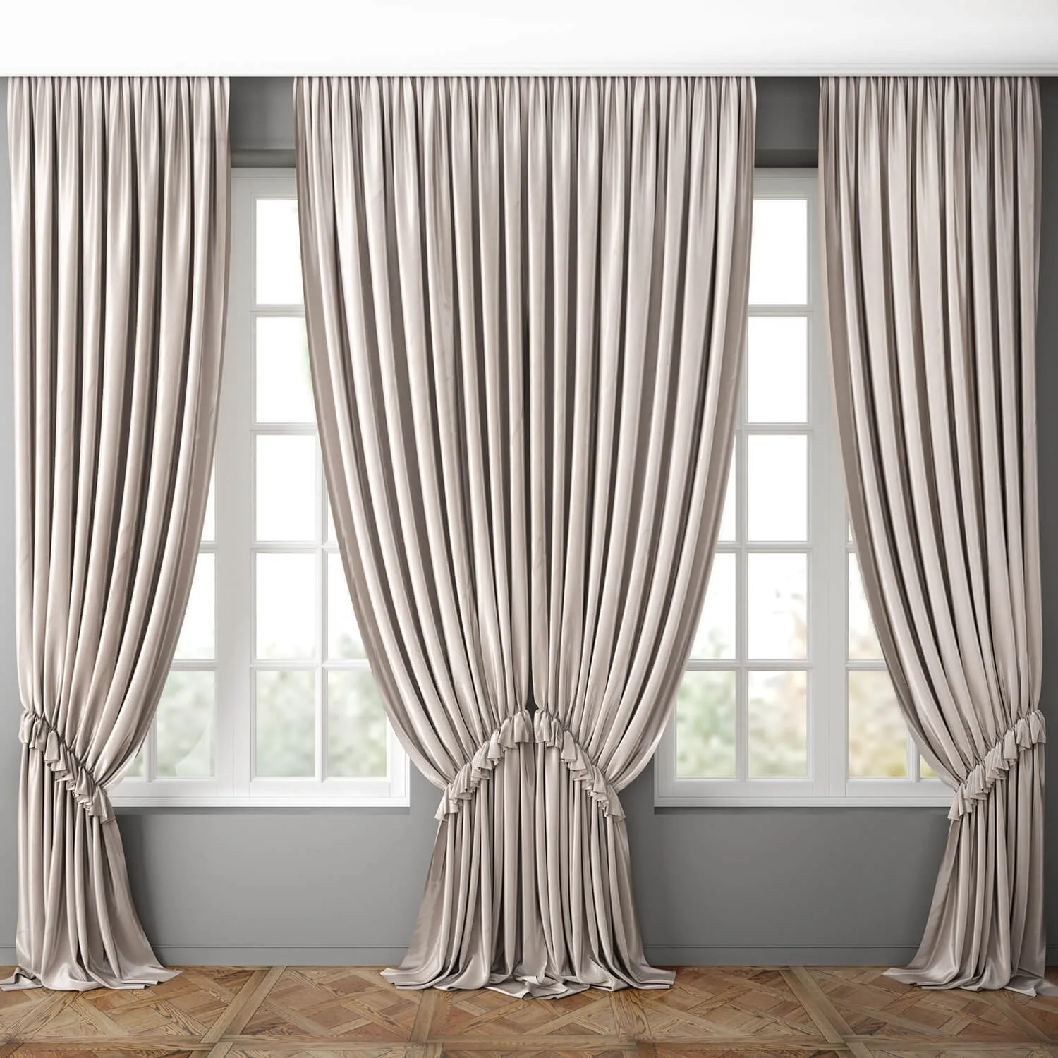decoration - Curtain 61 3D Model