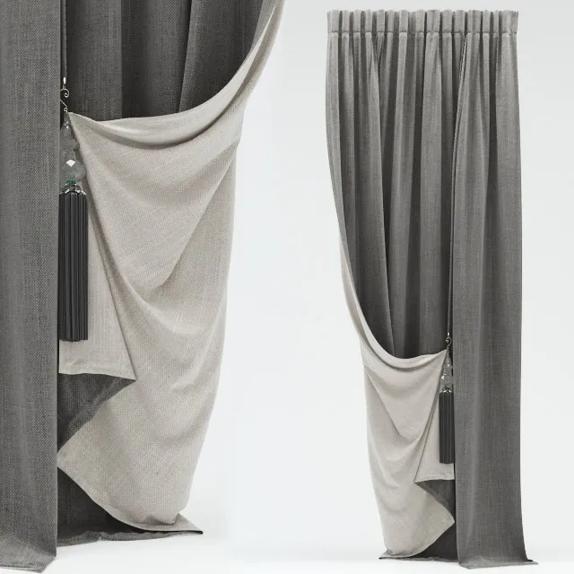 decoration - Curtain 633 3D Model