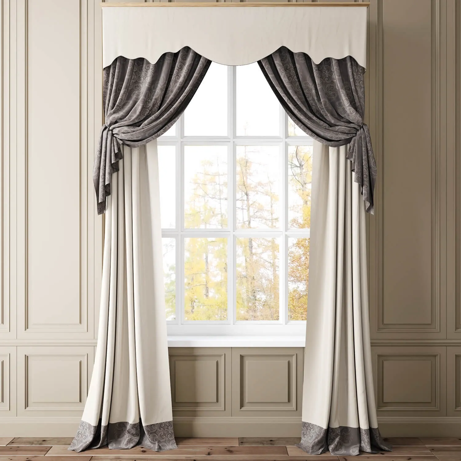 decoration - Curtain 64 3D Model