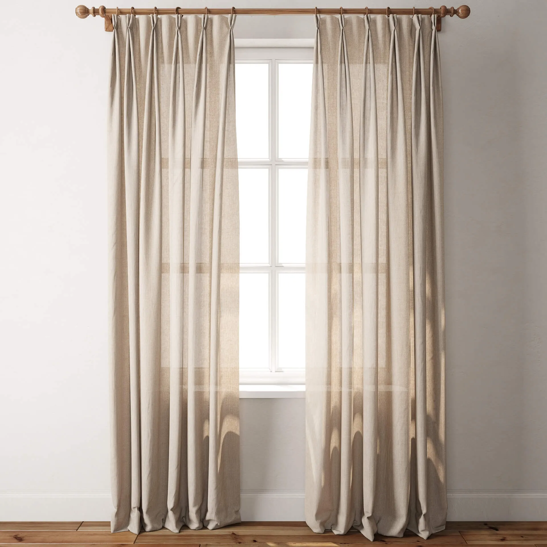 decoration - Curtain 671 3D Model