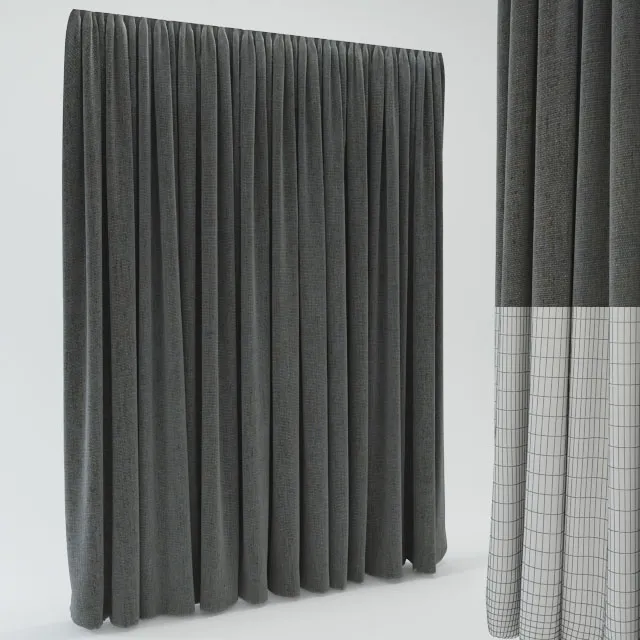 decoration - Curtain 698 3D Model