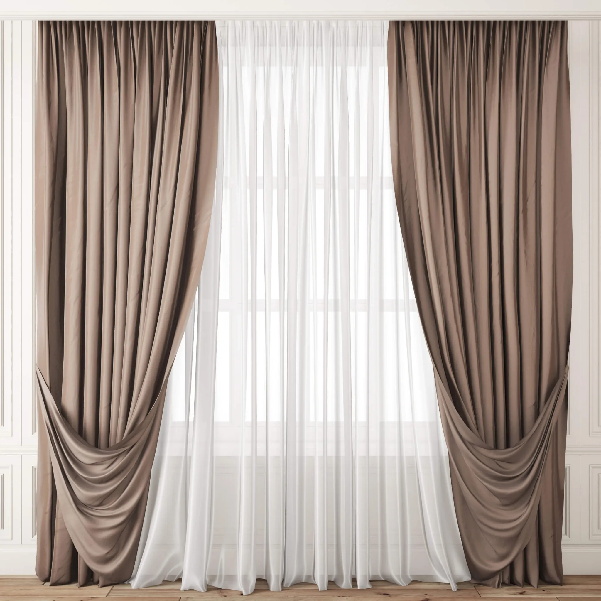 decoration - Curtain 853 3D Model