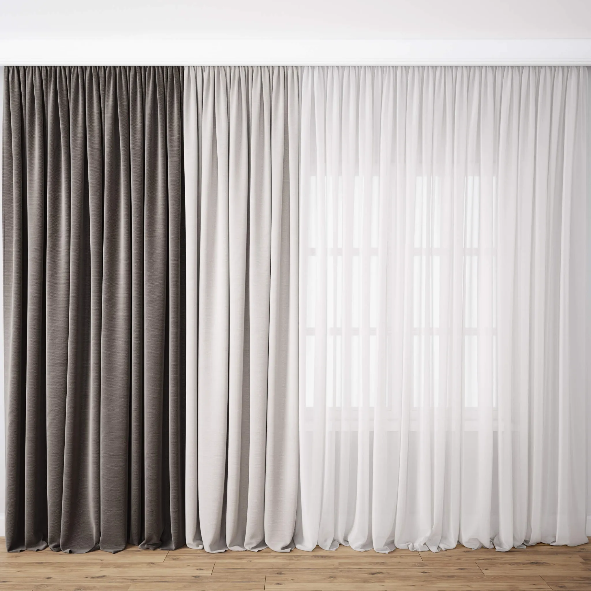 decoration - Curtain 86 3D Model