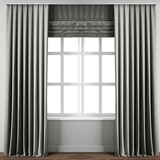 decoration - Curtain 88 3D Model