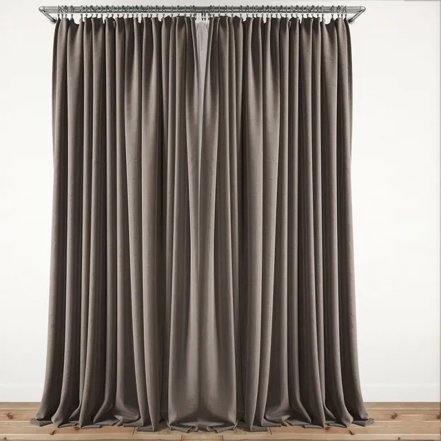 decoration - Curtain 90 3D Model