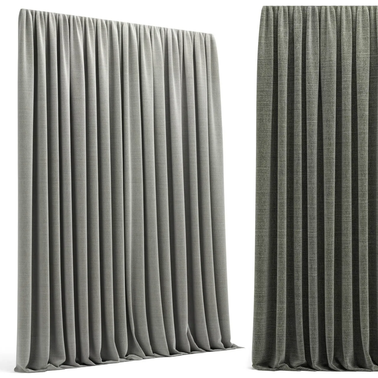 decoration - Curtain 93 3D Model