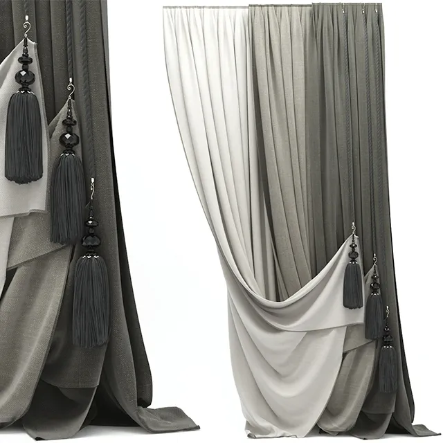 decoration - Curtain 967 3D Model