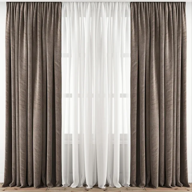 decoration - Curtain 98 3D Model