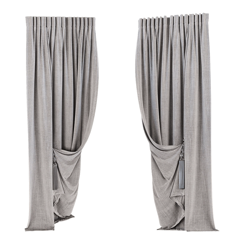 decoration - Curtain SMP 1 3D Model