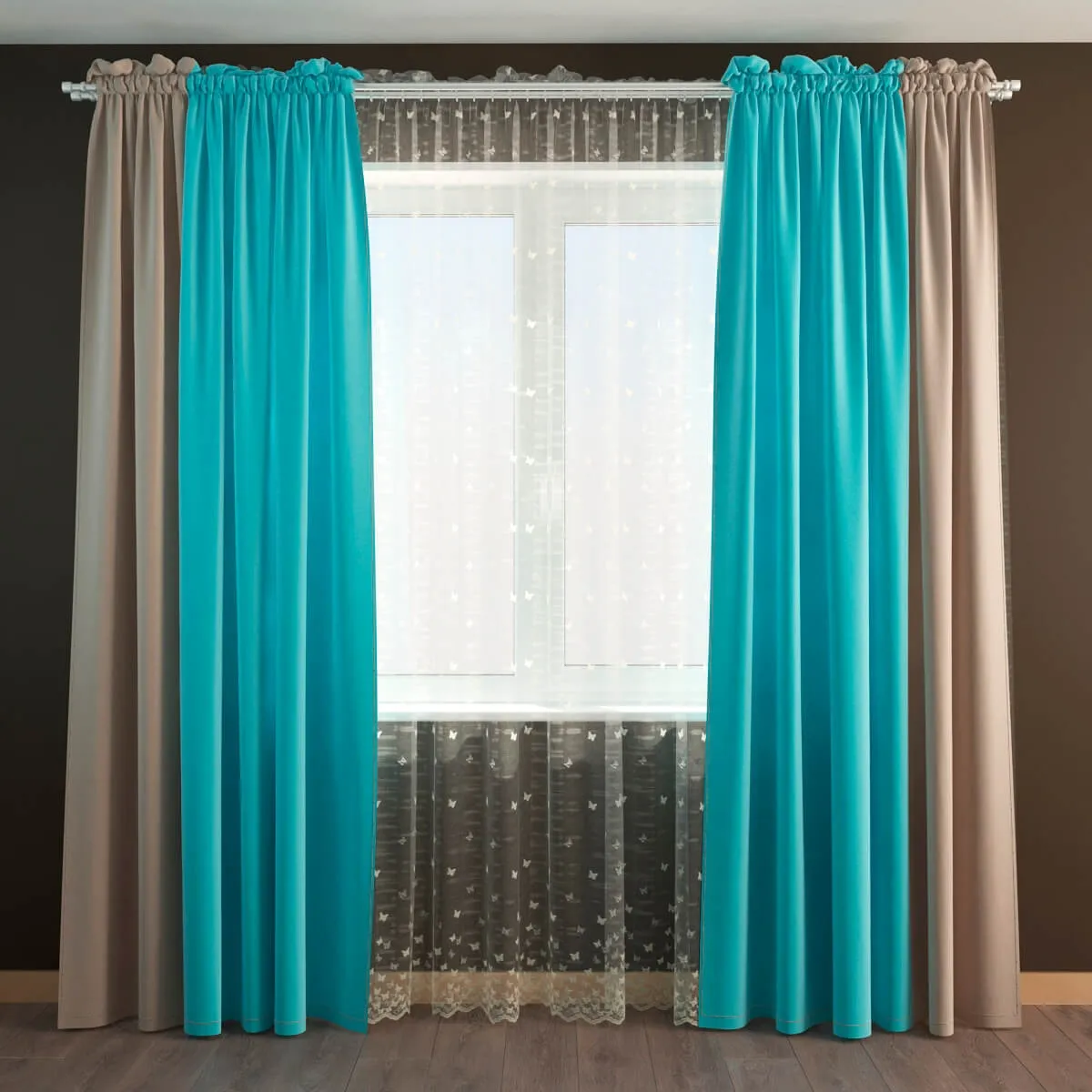 decoration - Curtains 40 3D Model