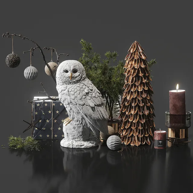 decoration - Декоративный набор 11 3D Model