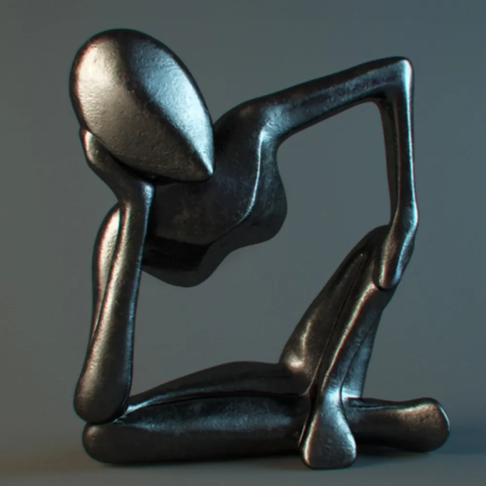 decoration - Статуэтка тай 3D Model