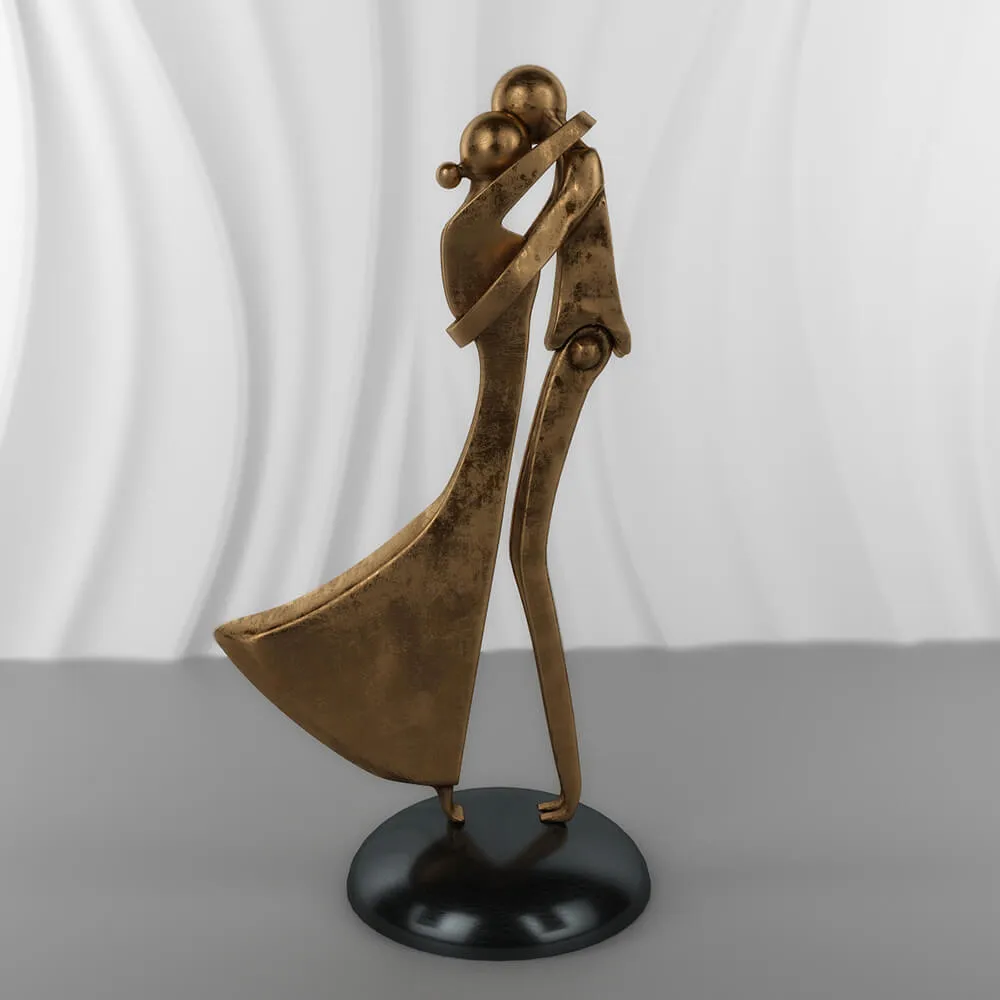 decoration - Dancing couple figurine 3D Model