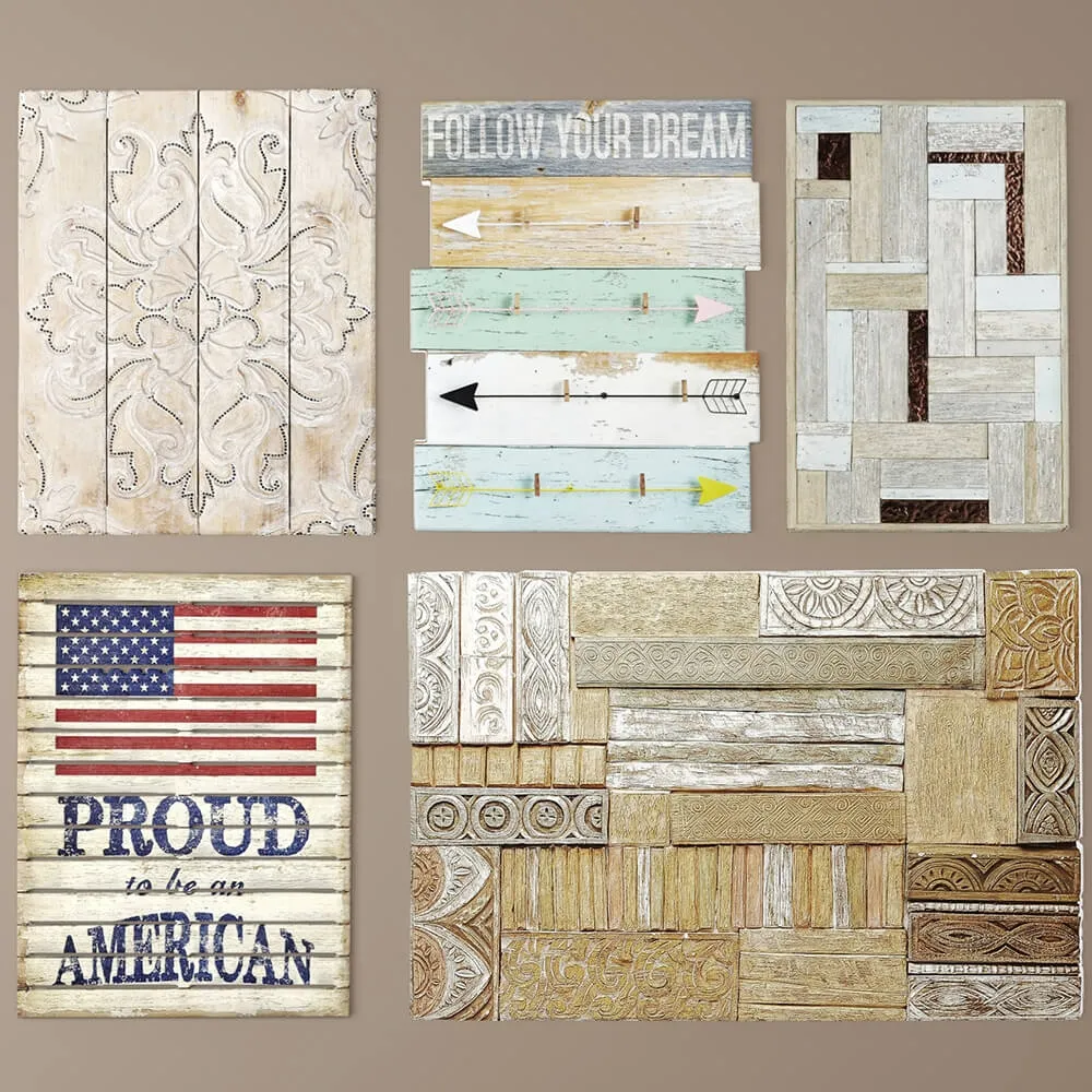 decoration - Decor boards  pictures  set 3D Model