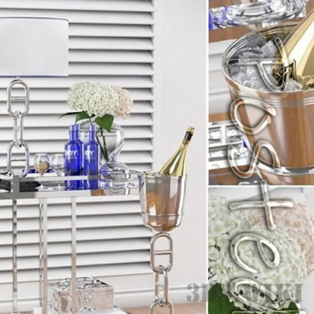 decoration - Decor set 3D Model