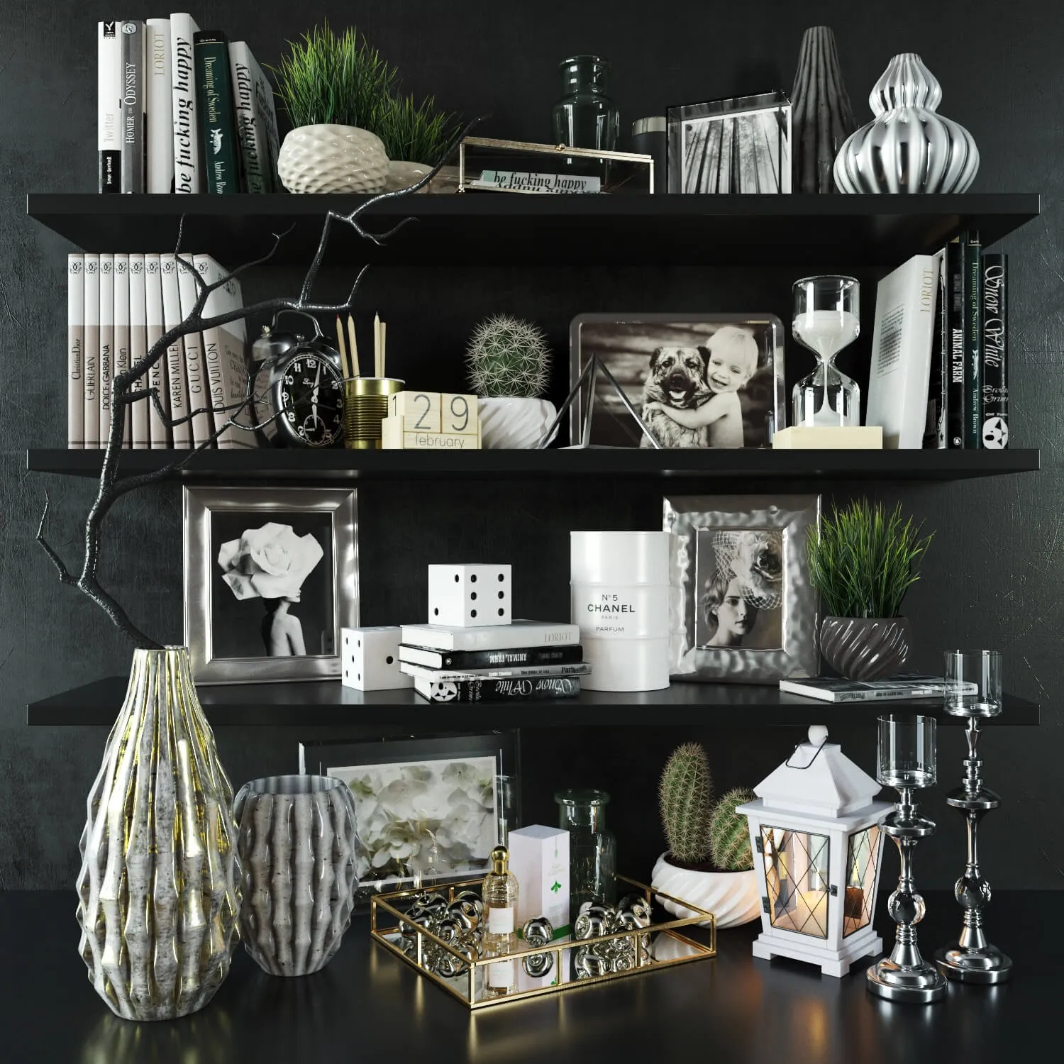 decoration - Decor Set 4 3D Model