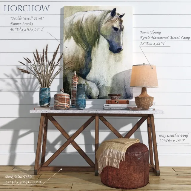 decoration - Decor set Horchow 3D Model