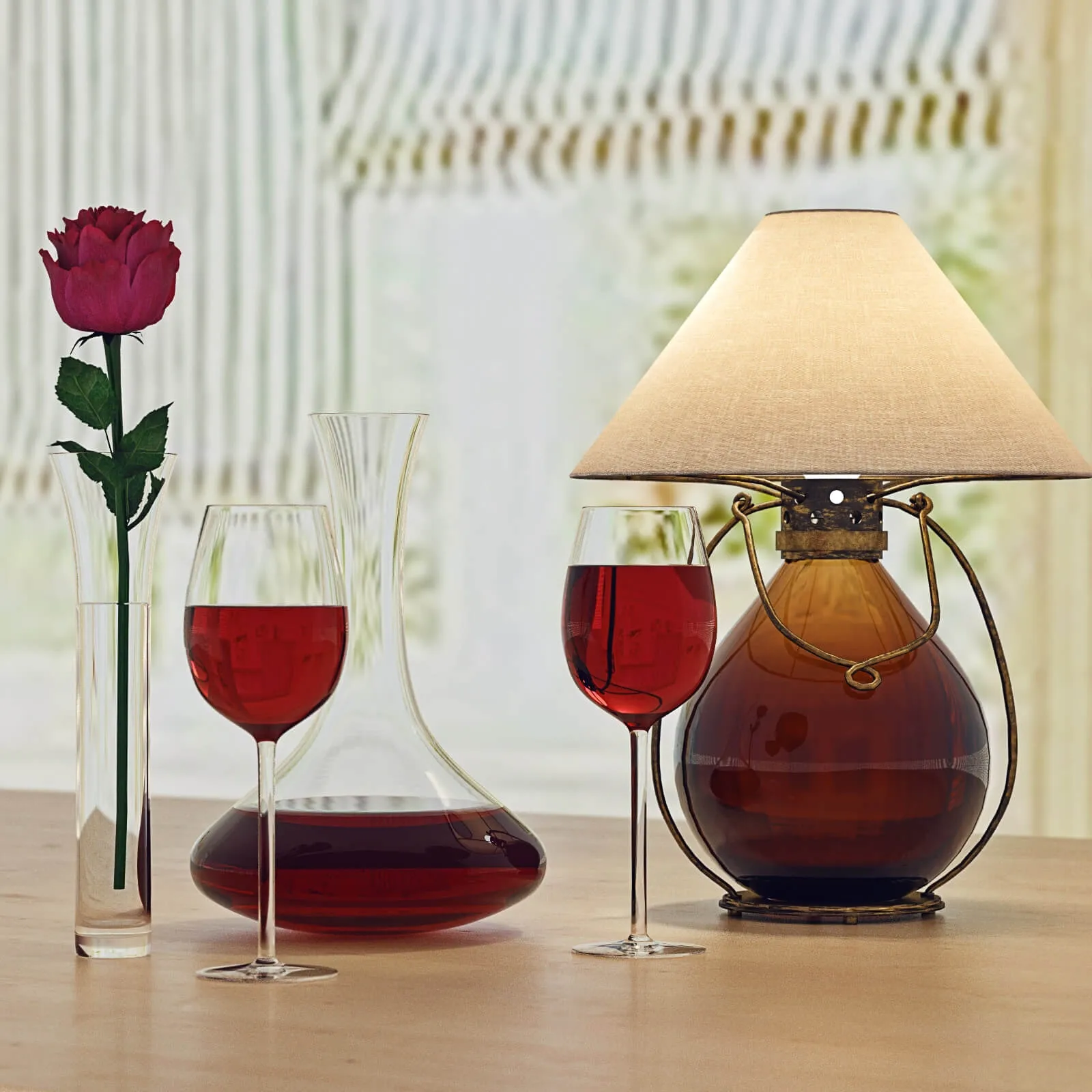 decoration - Decor set- Romantic 3D Model