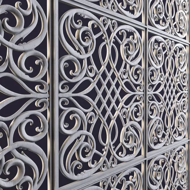 decoration - Decorative modern panel 3D Model