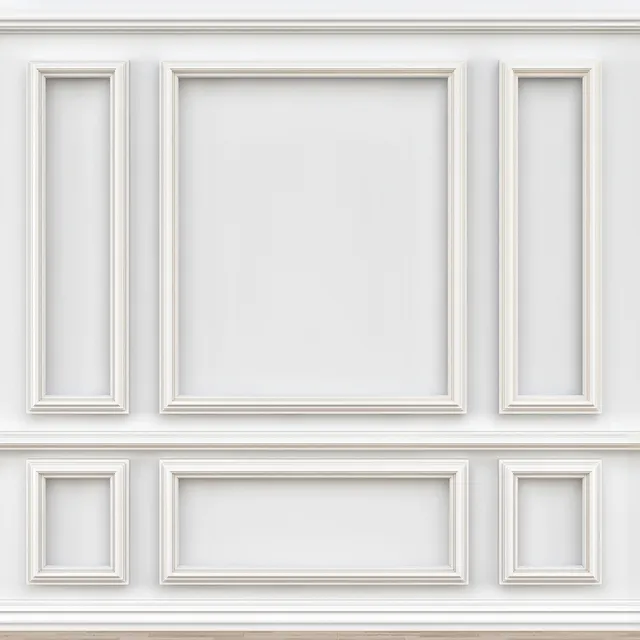 decoration - Decorative molding № 002 3D Model