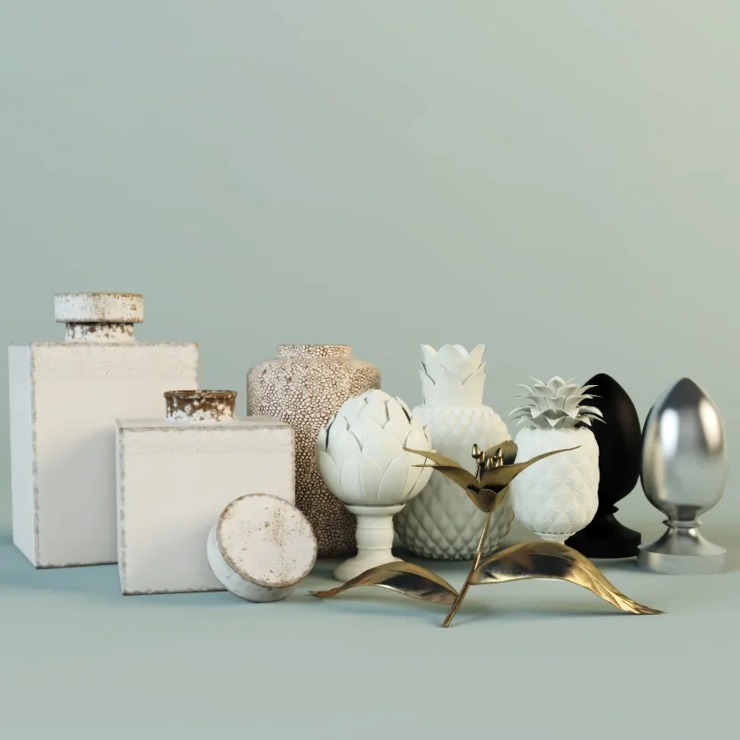 decoration - Decorative Ornaments Zara Home 3D Model