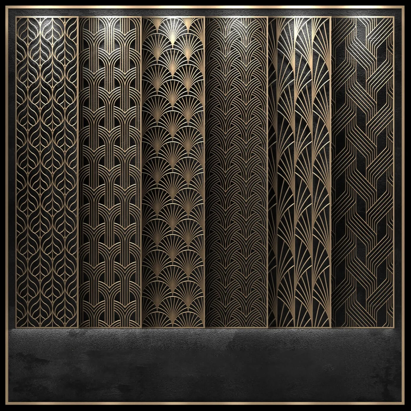 decoration - Decorative panel 4 3D Model