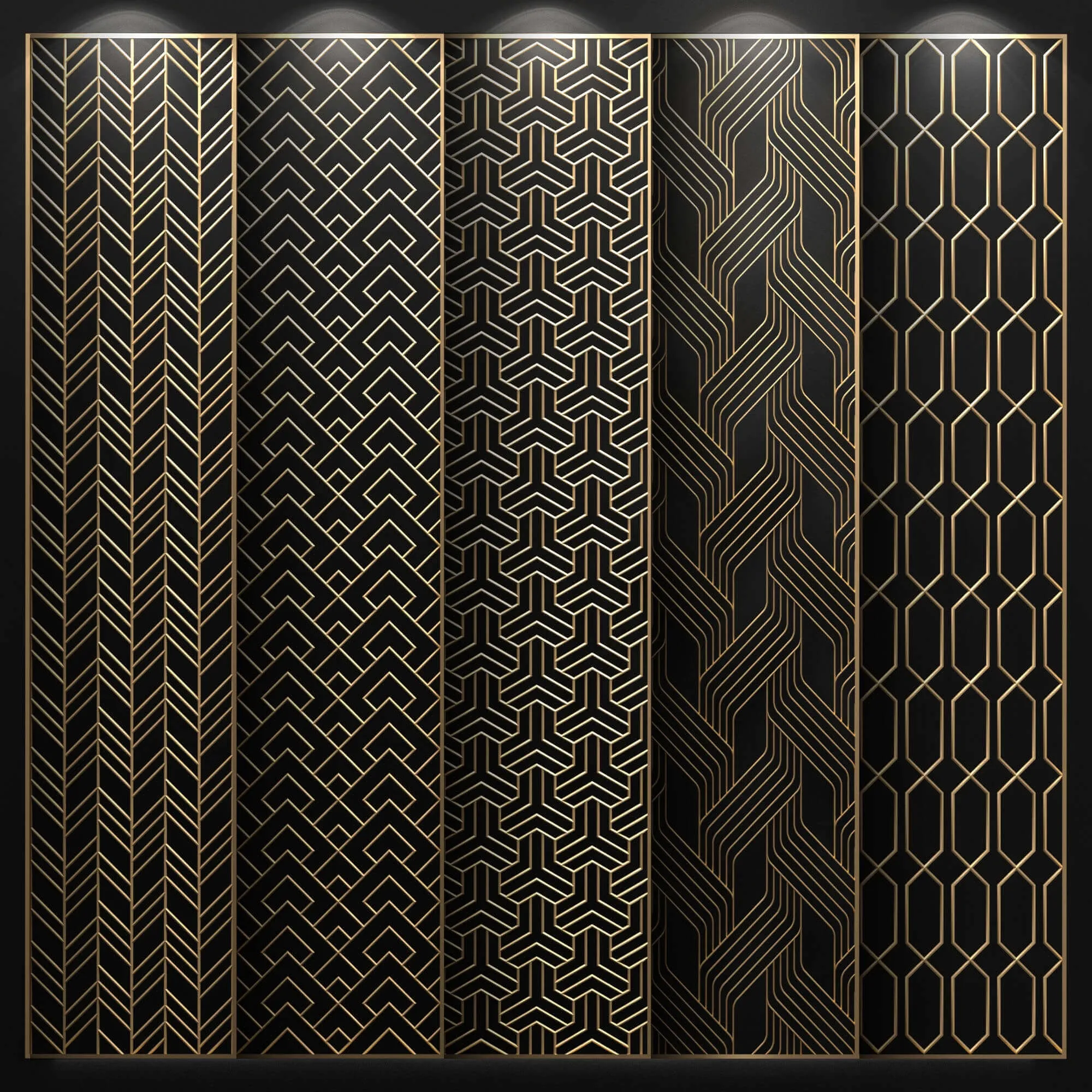 decoration - Decorative partition 11 3D Model