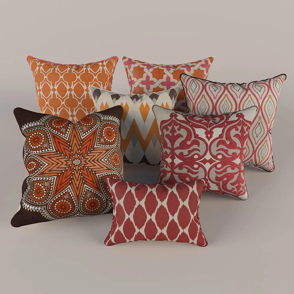 decoration - Decorative pillows 3 3D Model