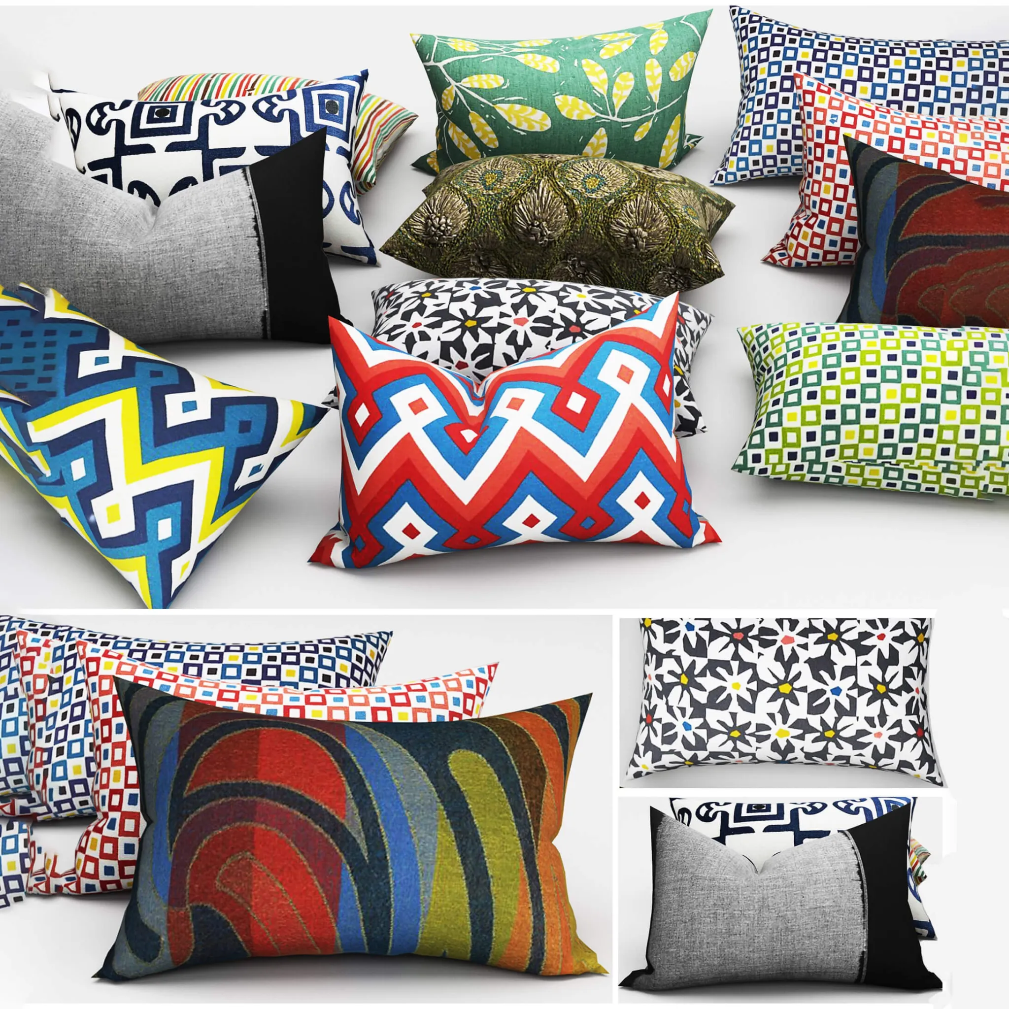 decoration - Decorative pillows 78 3D Model