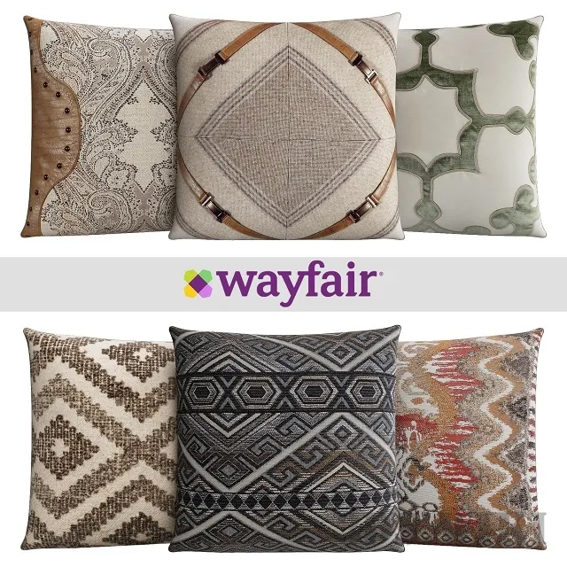 decoration - Decorative pillows from Wayfair Shop 5 3D Model