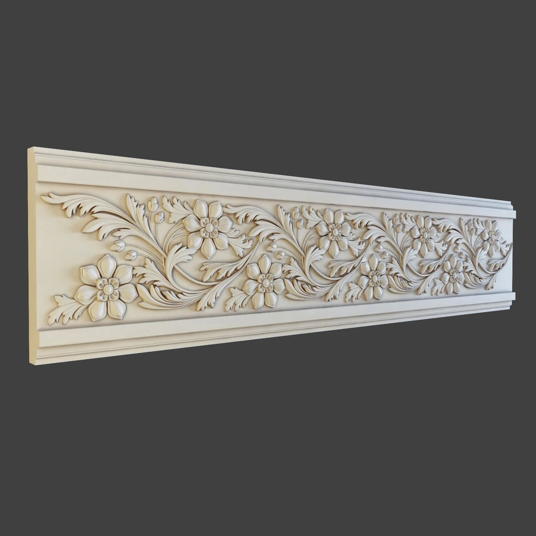 decoration - Decorative plaster Frieze 33 3D Model