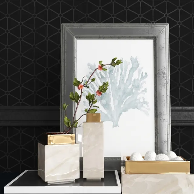 decoration - Decorative set 005 3D Model