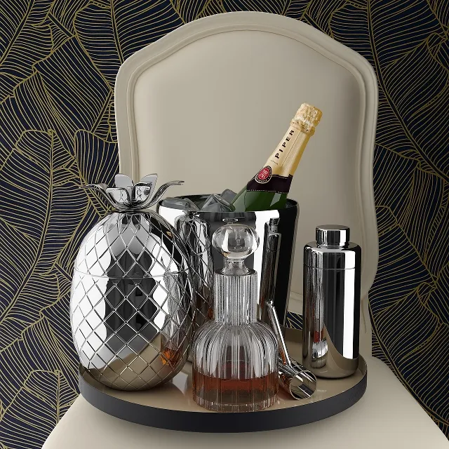 decoration - Decorative set 010 3D Model