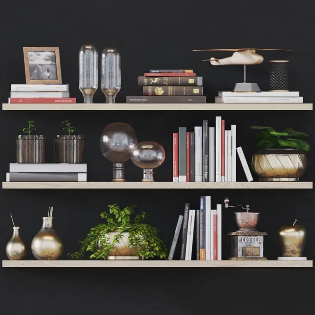 decoration - Decorative Set 0211 3D Model